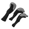 3Pcs Golf Club Head Covers 1 3/5 UT Breathable Mesh
