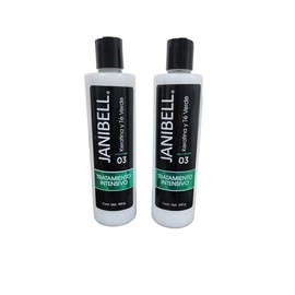 Janibell Tratamiento Intensivo Keratina Y Te Verde Janibell (250 ml) 2pza