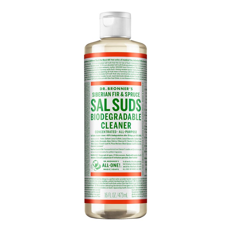 Dr Bronner's Sal Suds Biodegradable Cleaner, 3.78L