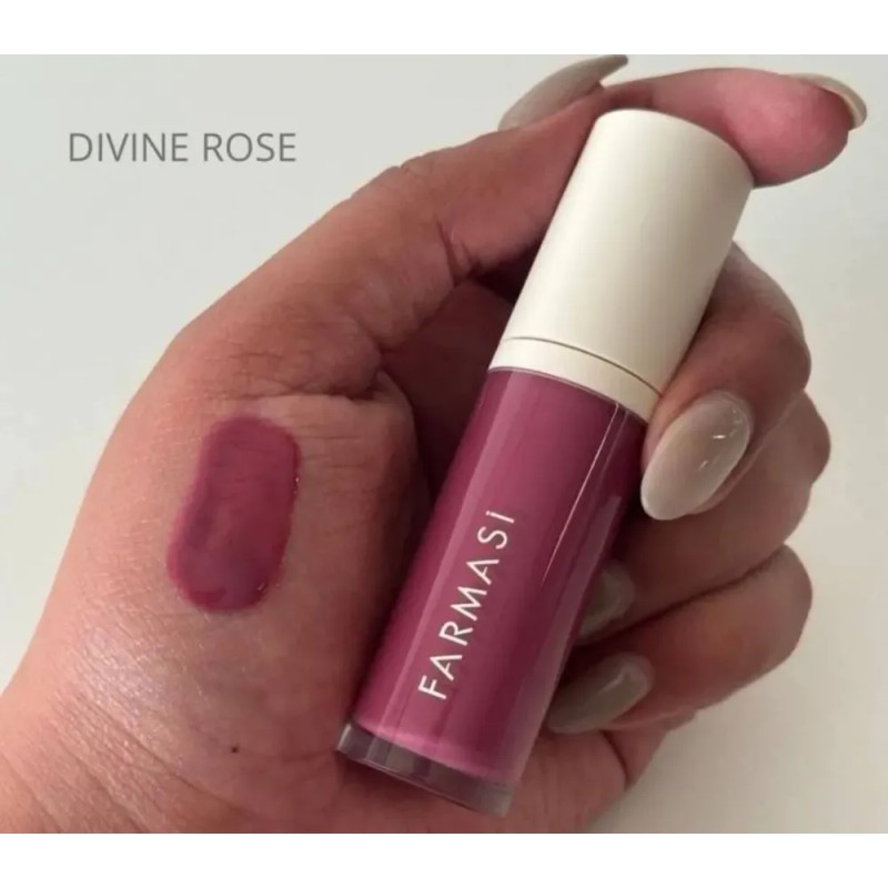 Lip Plumper Tinted, Volumizador Tono Divine Rose/ Farmasi