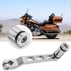Hoypeyfiy Motorcycle Heel Toe Gear Shift Lever Gear Shift Pedal