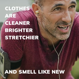 WIN Activewear Detergent - Free and Clear (Green) 64 Fl Oz 3-Pack - Sports Detergent for Sweaty Workout Clothes - Removes Odor from Running Cycling Yoga Apparel and Football Hockey Lacrosse Gymnastics