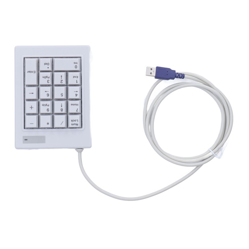Mechanical Numpad 18 Keys Linear Action Switch USB Port Splashproof