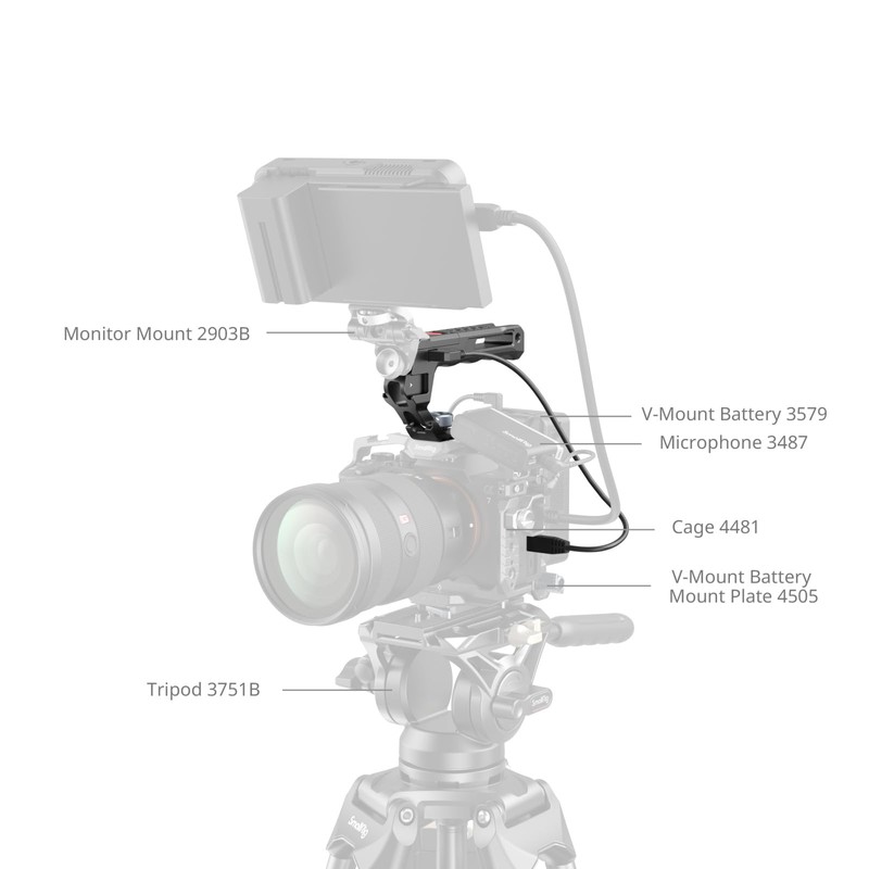 SmallRig 4927 Top Handle (with REC Trigger)