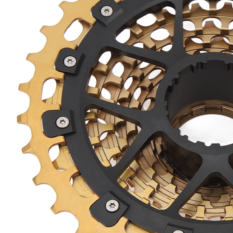 Bicycle Cassette 12 Speed 34T Noiseless Hollow Design High Strength