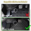 SAUTVS Floor Mats for Can Am Defender, TPE Front Row