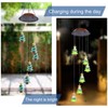Yard Solar Wind Chime Light LED Solar Powered Wind Chimes