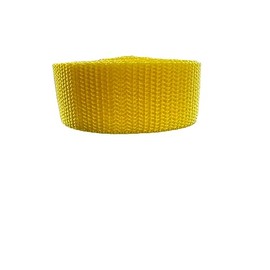 Heavy Duty Webbing Strap Tape - 5 metres - Rucksack/Backpacks, Luggage/Cargo Strapping, Belts (Bright Yellow, 20 MM)