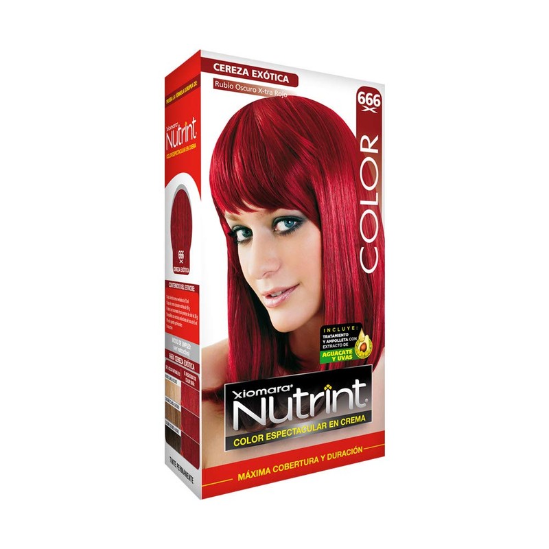 Xiomara Nutrint Tinte Cereza N666, 1 count, Pack of 1