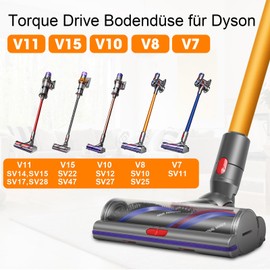 V11 Floor Nozzle for Dyson V11 V15 V10 V8 V7 Brush Adjustable Suction Power
