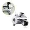 Diverter Faucet Shower Head Multifunctional 3 Way Adapter Shower Head