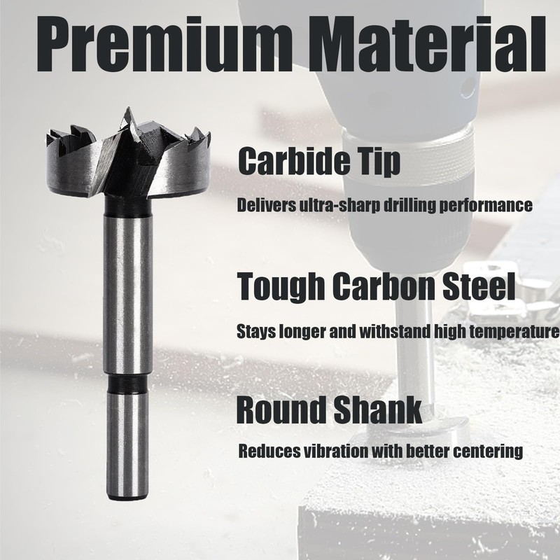 2-3/8 Inch Forstner Drill Bit 60mm Forstner Bits 3/8 Inch
