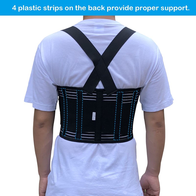 Rib Brace Chest Binder Belt for Men and Women, Breathable
