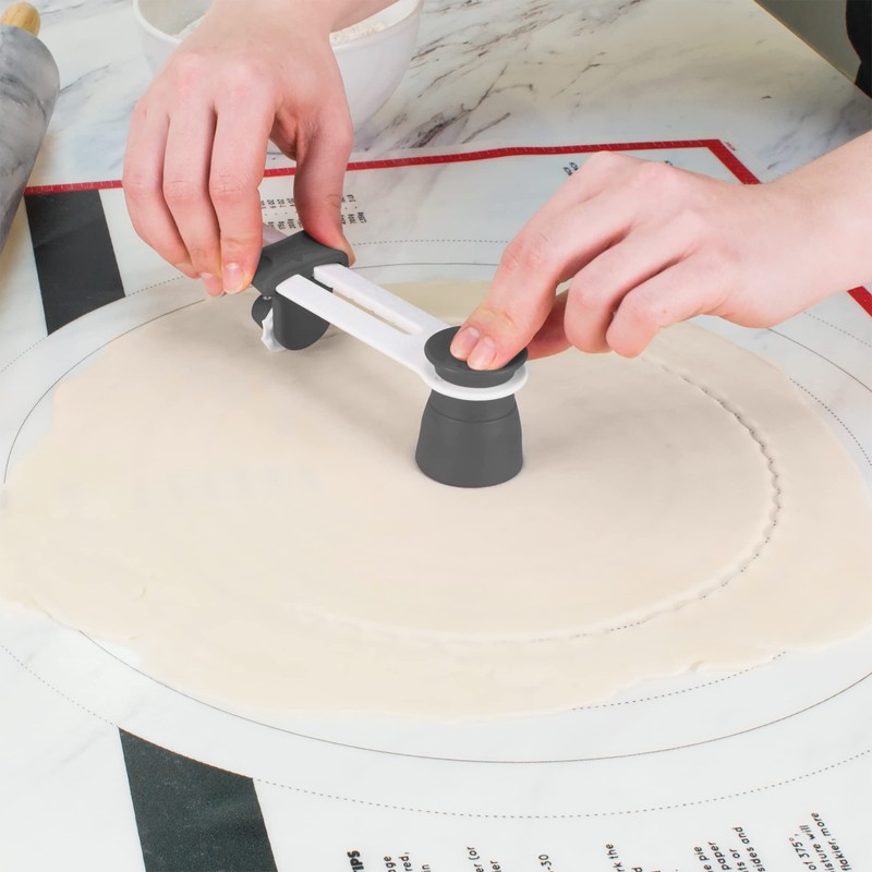 Tovolo, Cutter Crust Pie Precision Charcoal