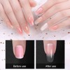 Gel Nails Set Nail Gel Set with Nail File Brush