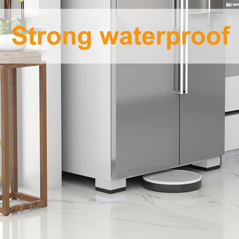 4 x Furniture Risers Bed Risers Square Lift Bed Foot