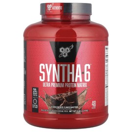 Syntha-6®, Ultra Premium Protein Matrix, Chocolate Cake Batter, 5 lb (2.27 kg)