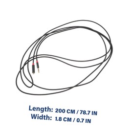 Gatuida 4pcs -Resistant 3.5mm Audio Cable Headphones Earphones Cable Extender for Car Pc