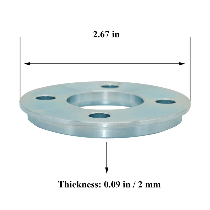 321492-3 Router Template Guide Adapter, Routers Guide Bushing Adapter Replacement,