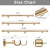 Heavy Duty Curtain Rods, 1 1/8 Inch Diameter Single Curtain