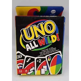 Mattel Lot of 2 New Mattel UNO All Wild Playing Card Game