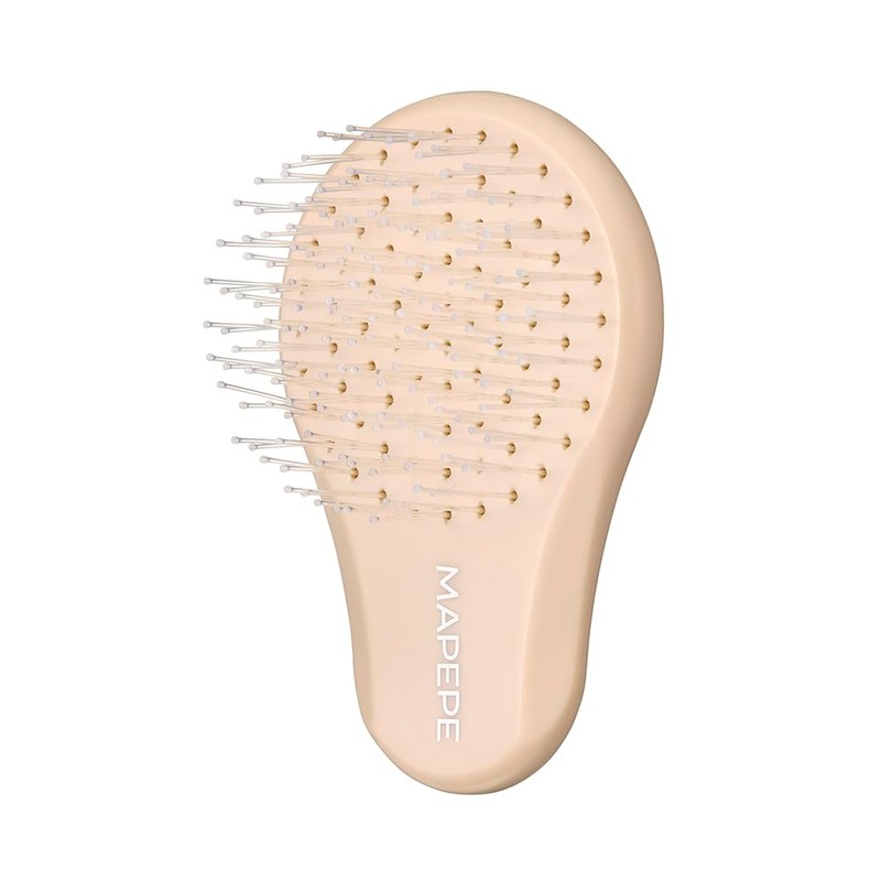 Mapepe Detangling Brush [Pocket Size] Ecru Beige MAPEPE
