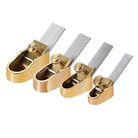 Violin Making Tools, Brass Slicer, Hand Planer, Woodworking Slicer for Violin Slicer, 1Set/4pcs
