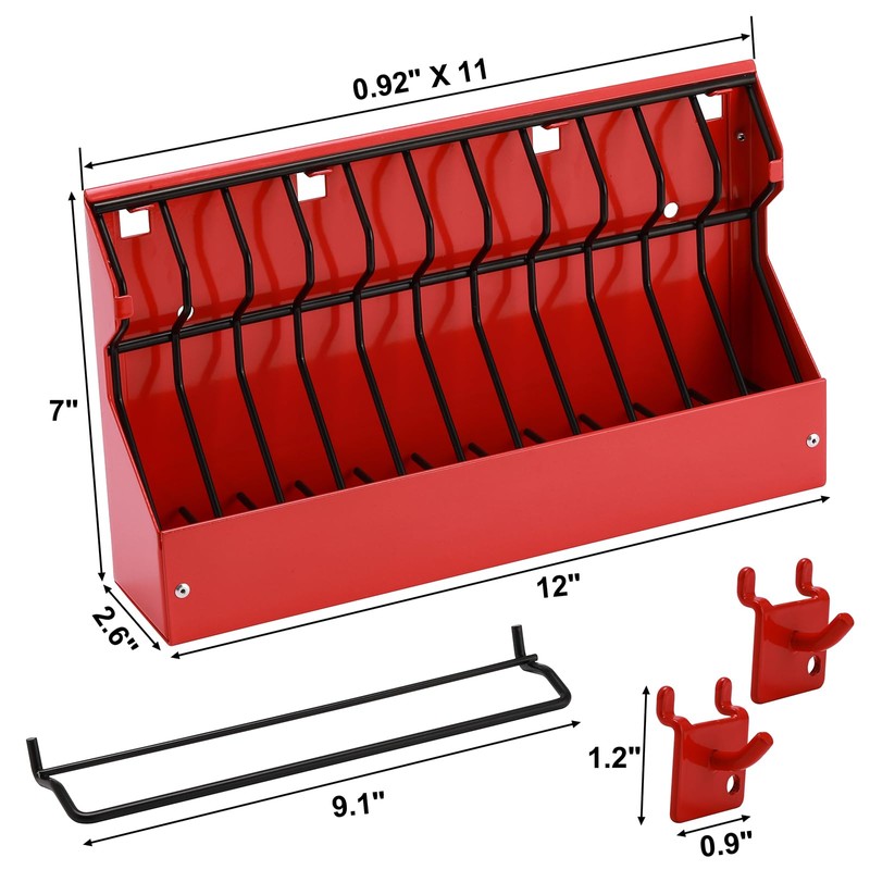 Mayouko 11 Slots Pliers Rack Organizer Holder, For Standard &