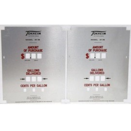 Tokheim Pair of Tokheim 36 Pump Faces (PF118)