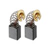 2 x Carbon Brushes for Makita Milling Cutter 3704 3707