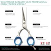 Blizzard Professional Hair Cutting Scissors – 6 inch VG10 Cobalt