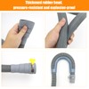 UVVRUR Caravan Waste Hose RV Sewer Hose Set Collapsible Caravan
