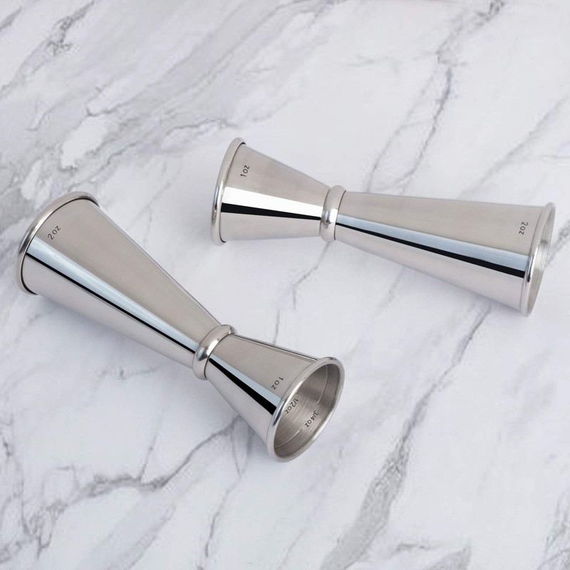 Briout Jigger for Bartending, Double Cocktail Jigger Japanese Premium 304