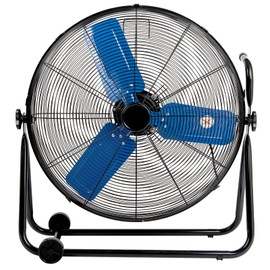 TMYICE 24" High-Velocity Heavy-Duty Industrial Floor Fan, 3 Speeds, Metal Construction and Aluminum Blades, Ideal for Warehouse Commercial Workshop Factory and Basement Spaces