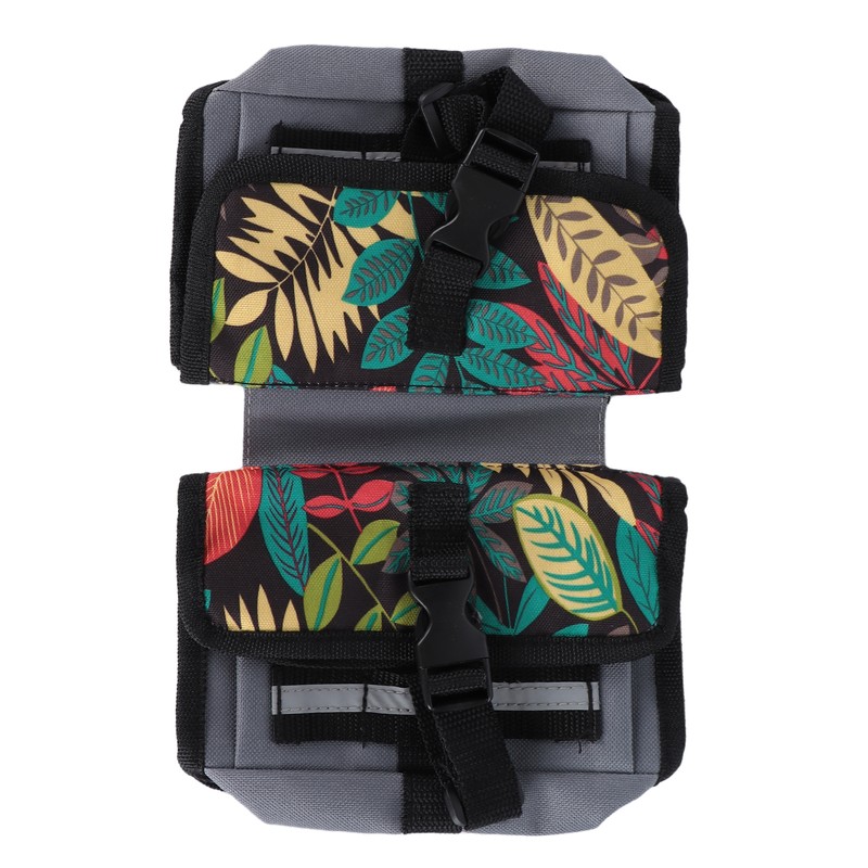 Bike Front Frame Bag Bicycle Twin Storage Top Tube Bag