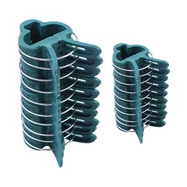 Vctitil 20 Pcs Support Clips Plant Clips 2 Sizes Adjusting Garden Plant Clips Reusable Plant Supports Clips for Supporting Stems Garden Clips