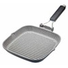 MasterClass Non-Stick Induction-Safe Griddle Pan with Folding Handle, 24 cm