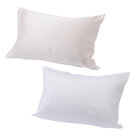 Nishikawa MM4610AR Gold PJ04399999 Mamora Knight Silk Pillowcase 25.6 x 17.7 inches (65 x 45 cm) Washable Throw Pillow Case