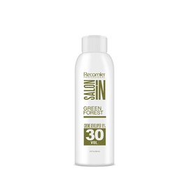 Recamier Professional Salon In Green Forest Creme Developer for Hair Coloring 9%-30 Vol. 3.0 fl.oz.