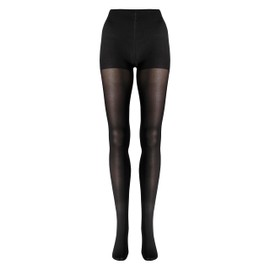 ITEM m6 - Shape Tights with Compression for Women, 25 Denier, Soft Compression, Size S, Black, black, S
