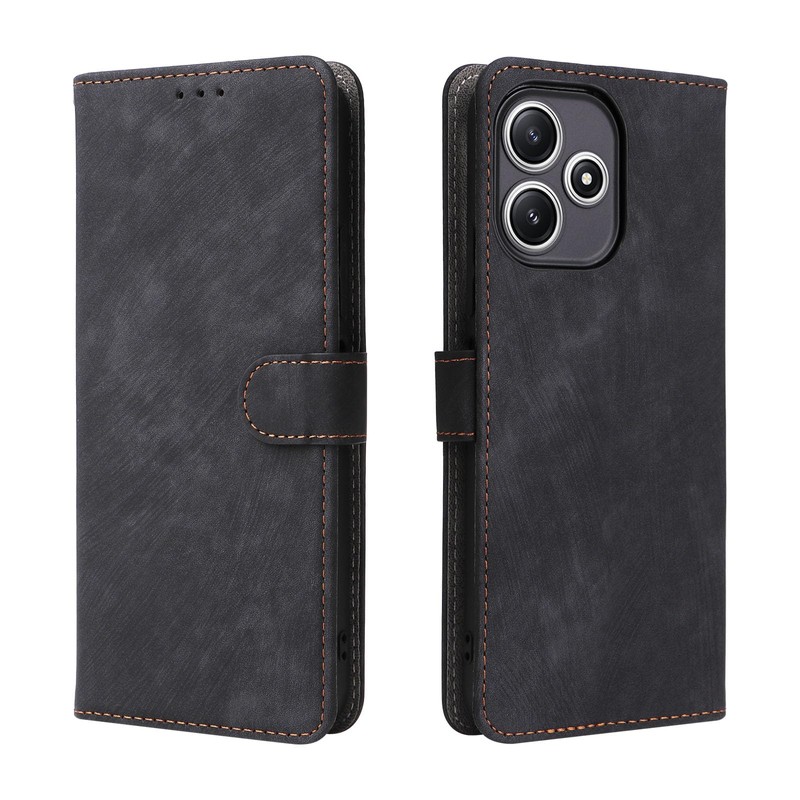Redmi 12 5G Case, Folio Cover, Wallet Type, Luxury PU