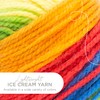 Lion Brand Yarn, Ice Cream Baby Yarn for Knitting, Crochet,