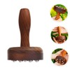 Baluue Detachable 9-Ball Handheld Massager for Muscle Relaxation Portable Wooden