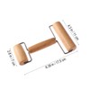 LHKJ Rolling Pin Small Wooden Rolling Pin with Handles, Perfect