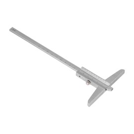 Depth Caliper Metal Gauge 0.02mm High Accuracy Micrometer Vernier Caliper Measuring Tool Depth Caliper (0-150)