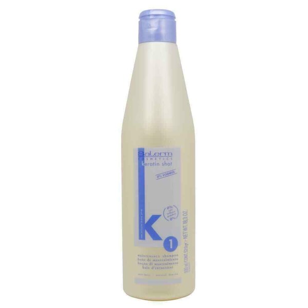 Salerm Keratin Shot 1 Maintenance Shampoo 18.3 oz / 500 ml