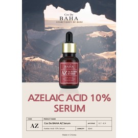 Cos DE BAHA 3 Types of A.Z - Best Acne Treatment Facial Serum(Fast Rosacea Skin Care Product + Reduce Cystic Acne Scar + Redness Relief Face + Pimple Pigmentation Blackhead, Alcohol Free (30ml)