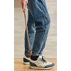 Luxdecor Long Handled Wooden Shoehorns-15in/24in/31.5in Wooden Long Handle Shoe Horn