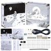 DIY Soldering Kit Light Painting Lamp, ElektoLoter Double-Sided Electronic Kit