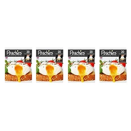 POACHIES Egg Poaching x 4-80 Bags, Fabric, 17x13.5x2 cm